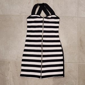 H&M Striped Tight-Fitted Dress